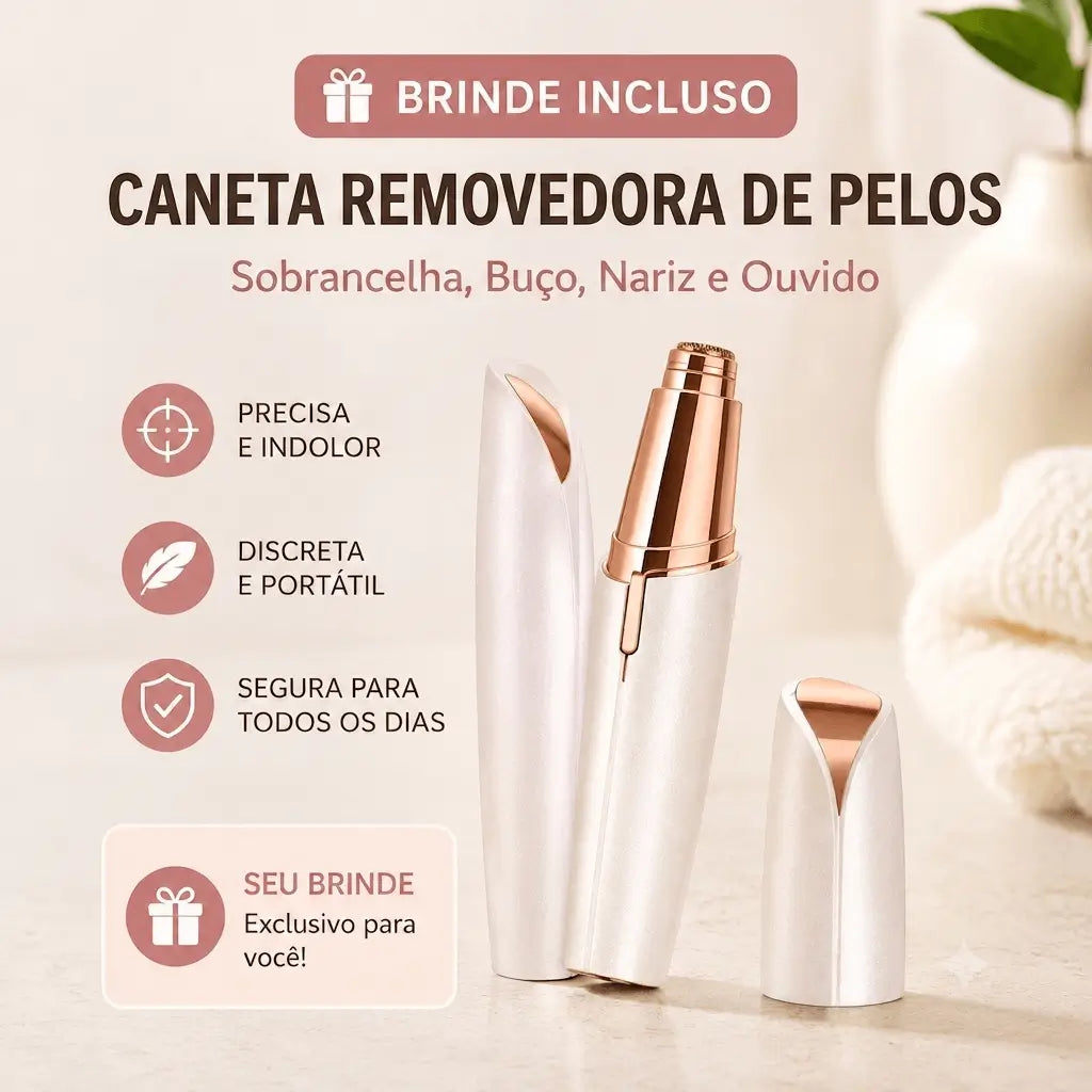 Depilador Elétrico Corporal | SilkyTouch™ - Pele lisa em casa