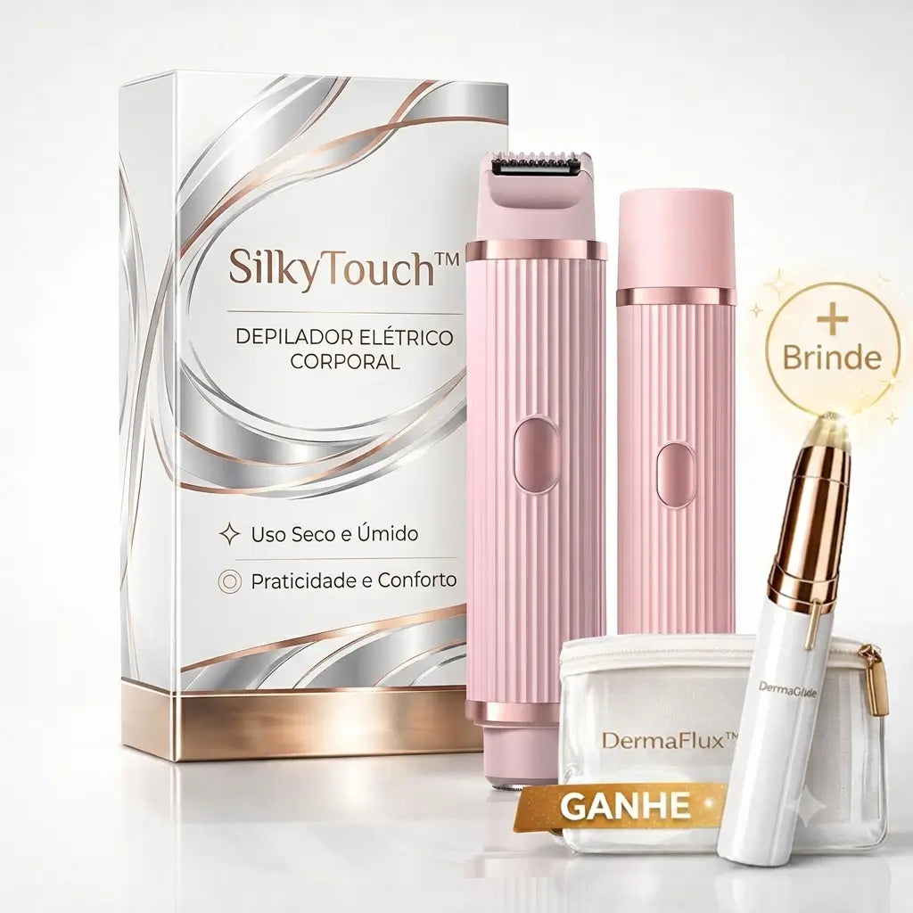 Depilador Elétrico Corporal | SilkyTouch™ - Pele lisa em casa