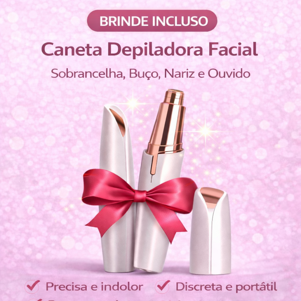 Depilador Facial DermaGlide - Moda e Beleza - Eleganza Style