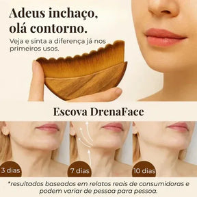 Fluxia® - Escova de Drenagem Linfática Facial - Eleganza Style