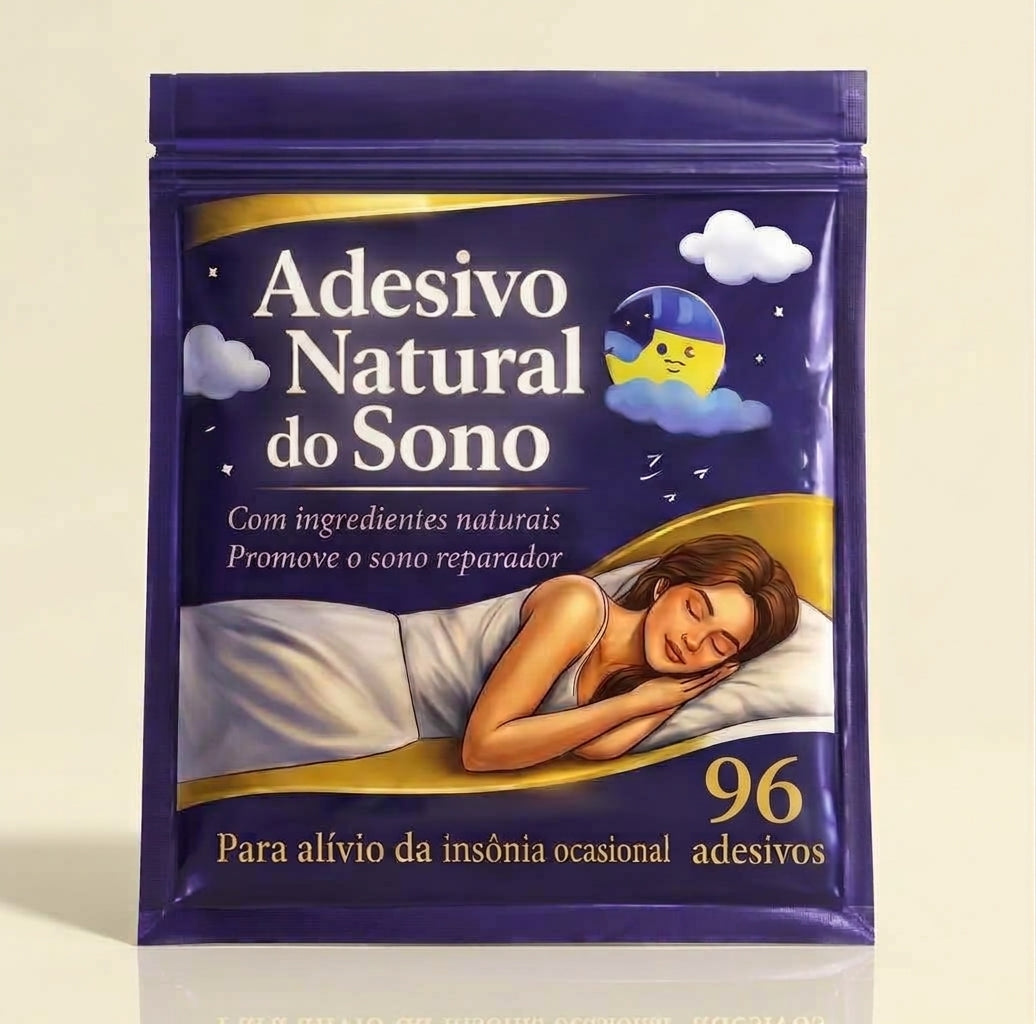 Embalagem Noite Plena com 96 adesivos de aromaterapia para dormir