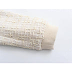 Jaqueta Feminina com Botões Branco, loja de roupa feminina eleganza style, Jaqueta Chile - Eleganza Style