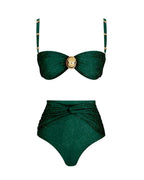Kit Biquíni + Saia Com fenda - Guarujá - Loja de Roupa Feminina - Eleganza Style