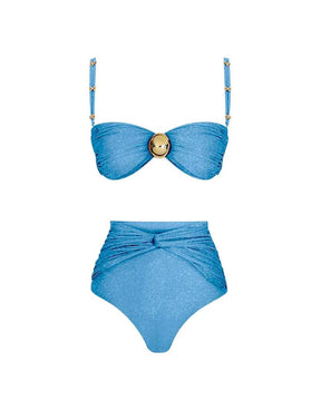 Kit Biquíni + Saia Com fenda - Guarujá - Loja de Roupa Feminina - Eleganza Style