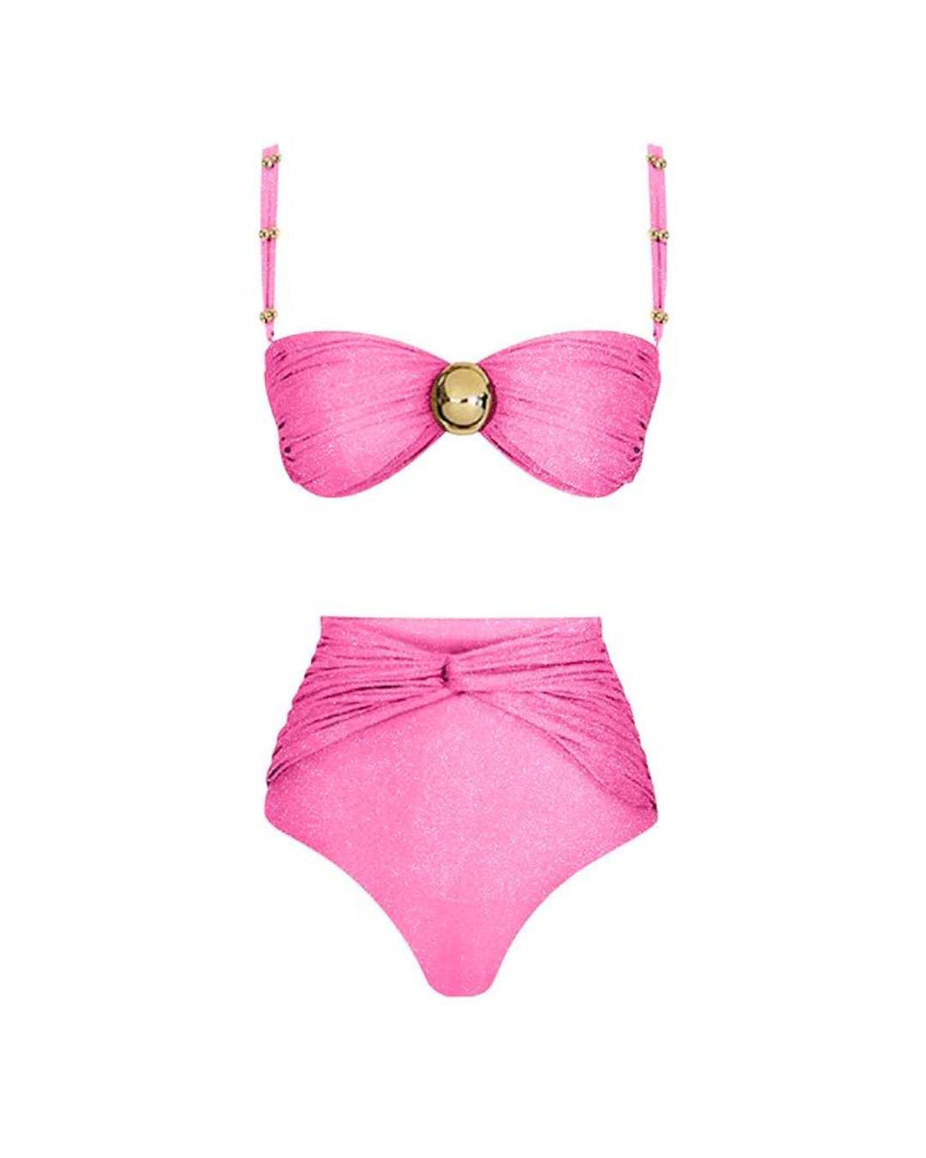Kit Biquíni + Saia Com fenda - Guarujá - Loja de Roupa Feminina - Eleganza Style