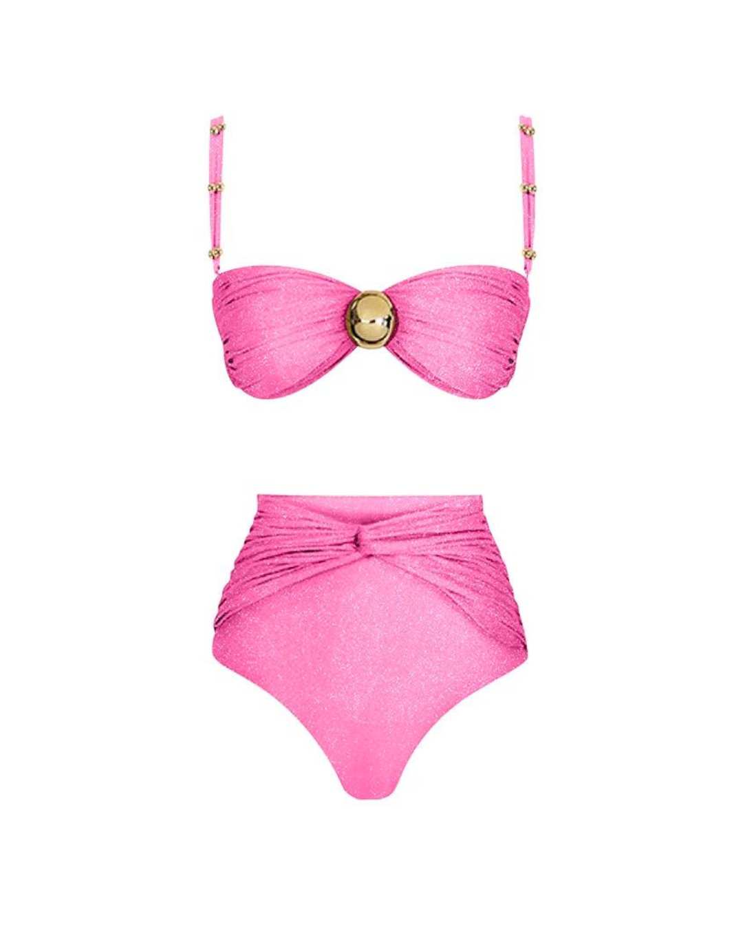 Kit Biquíni + Saia Com fenda - Guarujá - Loja de Roupa Feminina - Eleganza Style