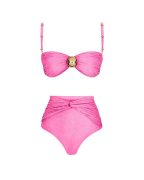 Kit Biquíni + Saia Com fenda - Guarujá - Loja de Roupa Feminina - Eleganza Style