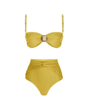 Kit Biquíni + Saia Com fenda - Guarujá - Loja de Roupa Feminina - Eleganza Style