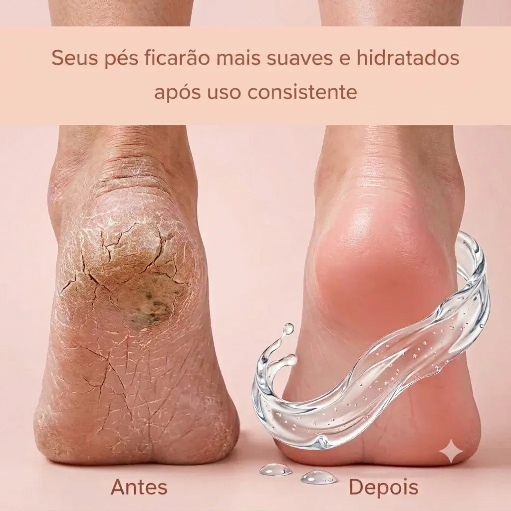 Creme Hidratante Anti Rachaduras | Pé de Seda™ – Acabe com o ressecamento e as rachaduras dos pés