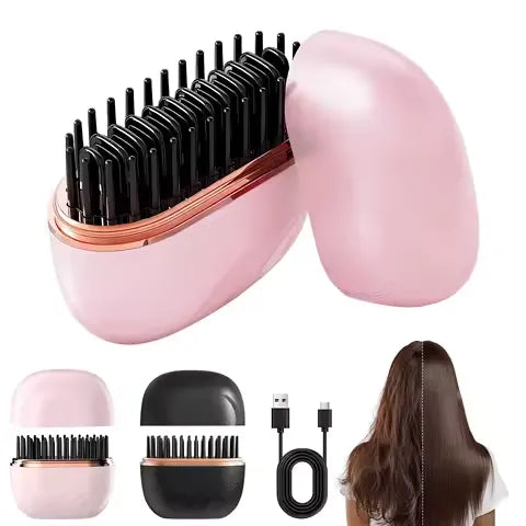 Mini Escova Alisadora Portátil - Glide Hair - Moda e Beleza - Eleganza Style