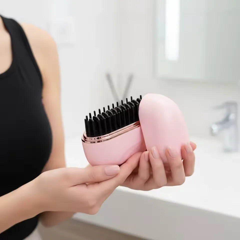 Mini Escova Alisadora Portátil - Glide Hair - Moda e Beleza - Eleganza Style