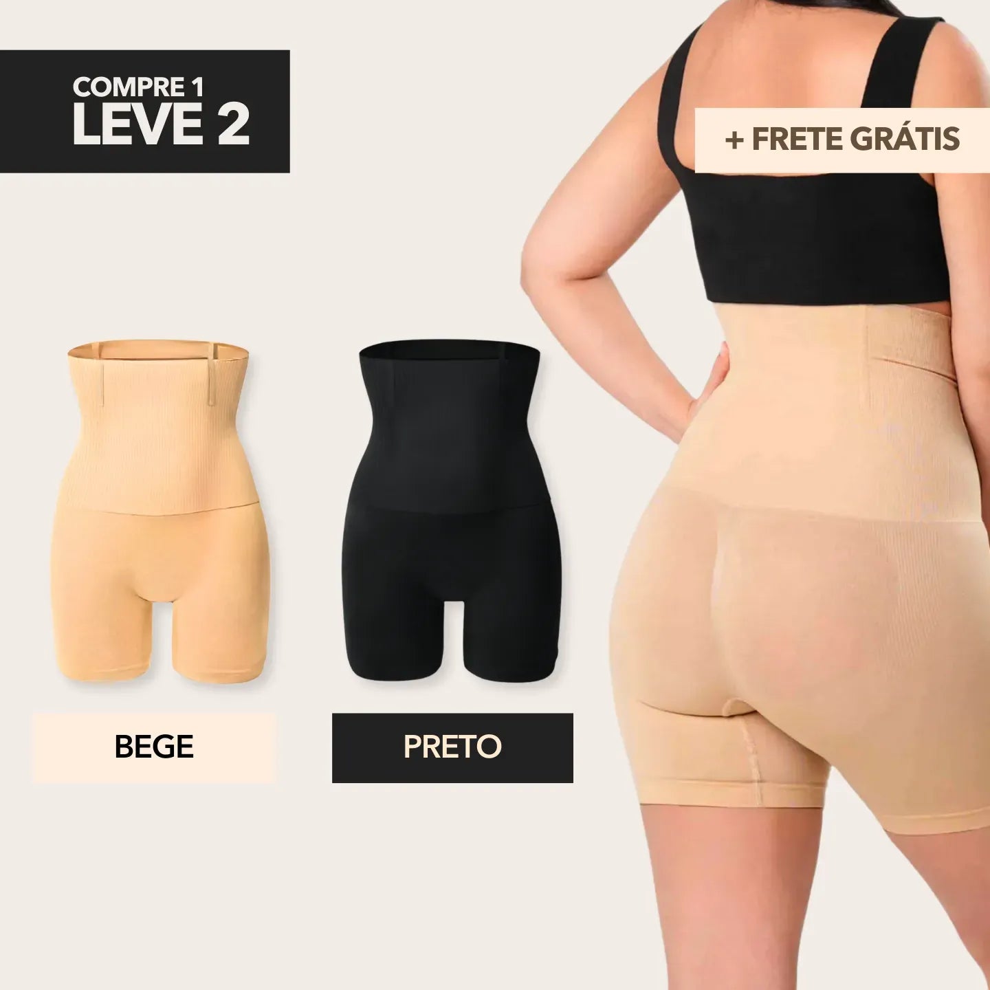 Modeladora Reduz Medidas - ShapePlus - Loja de Moda Feminina - Eleganza Style