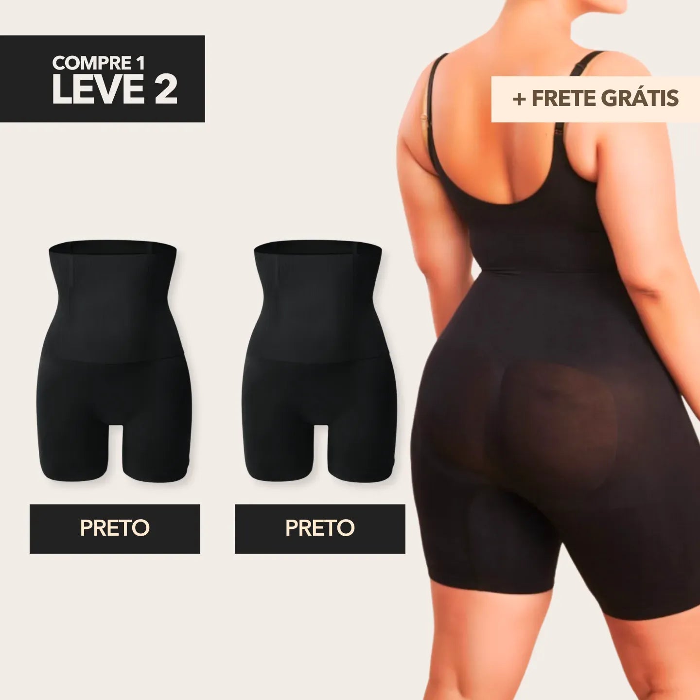 Modeladora Reduz Medidas - ShapePlus - Loja de Moda Feminina - Eleganza Style