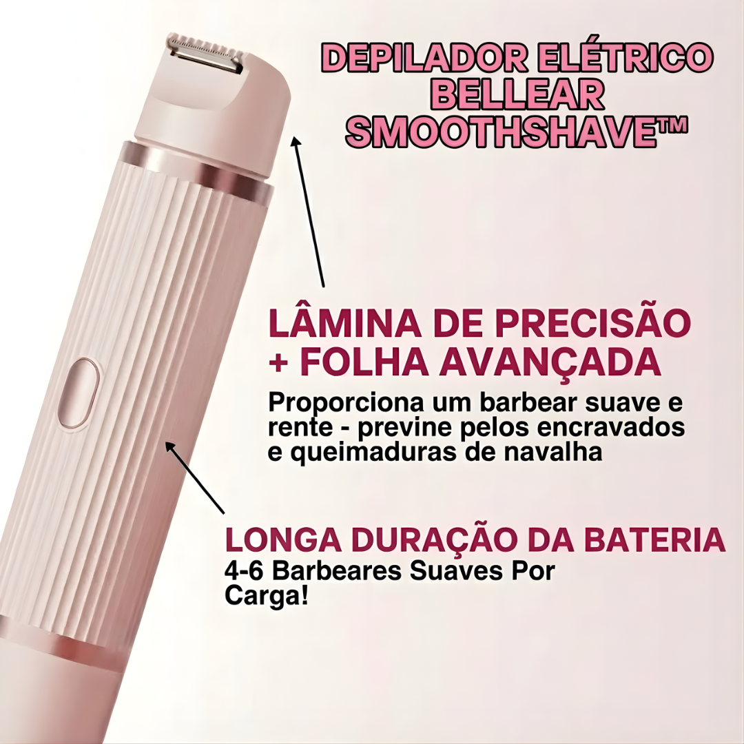 Depilador Elétrico Corporal | SilkyTouch™ - Pele lisa com mais praticidade, conforto e liberdade