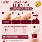 Sérum Redutor de Pelos | Bye Bye Pelos Lisinha® - Reduza 91% do crescimento em 30 dias