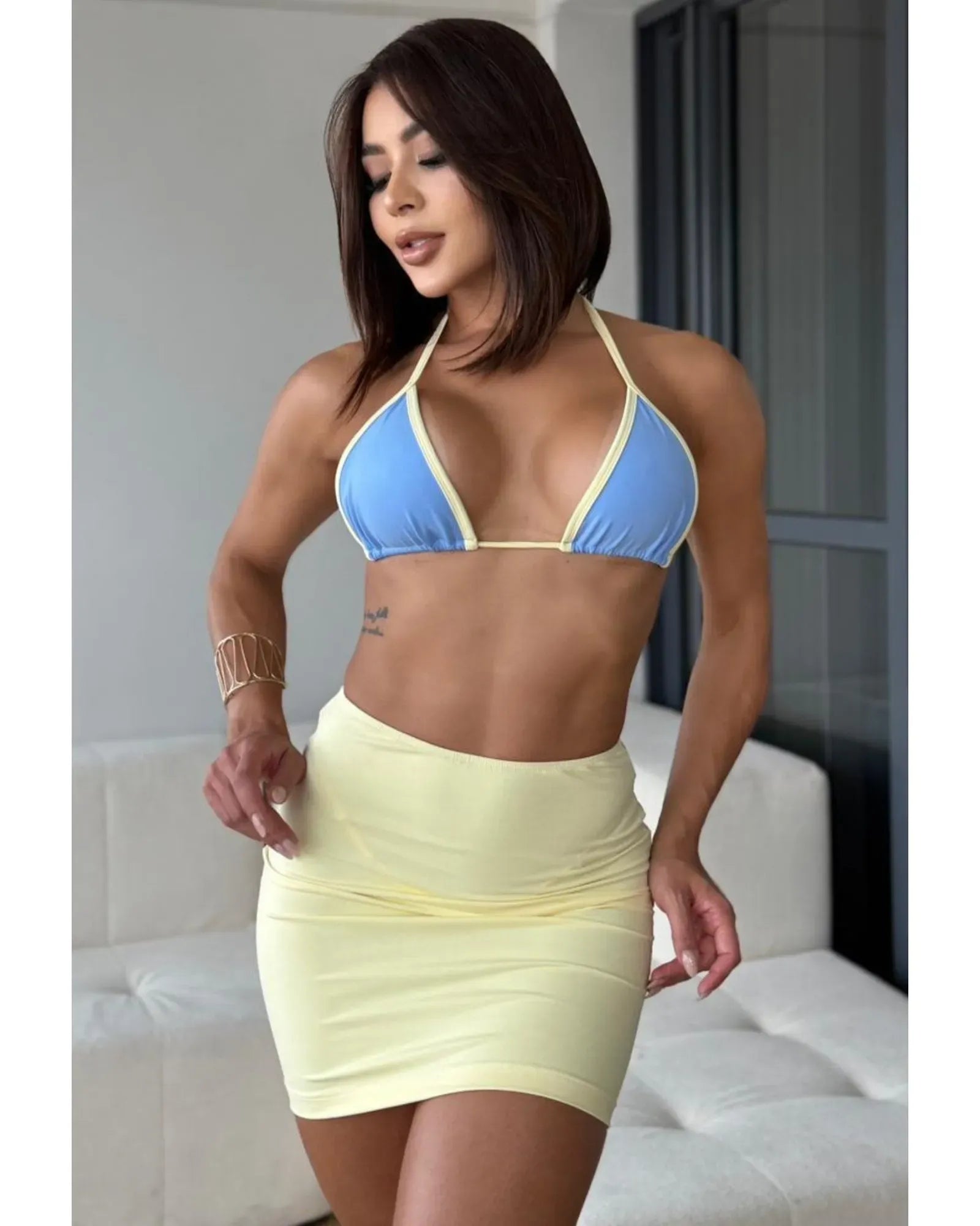 Saia Diva - Poliamida - Loja de Roupa Feminina - Eleganza Style