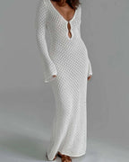 Saída de Praia Tricot - Verano - Loja de Roupa Feminina - Eleganza Style