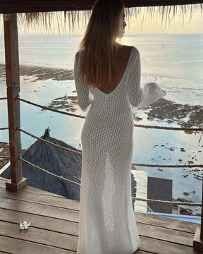 Saída de Praia Tricot - Verano - Loja de Roupa Feminina - Eleganza Style
