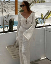 Saída de Praia Tricot - Verano - Loja de Roupa Feminina - Eleganza Style