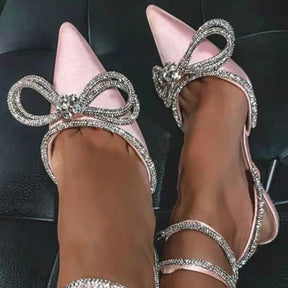 Sandália Delicada Com Strass - Veneza - Loja de Roupa Feminina - Eleganza Style 
