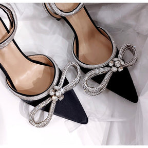 Sandália Delicada Com Strass - Veneza - Loja de Roupa Feminina - Eleganza Style 