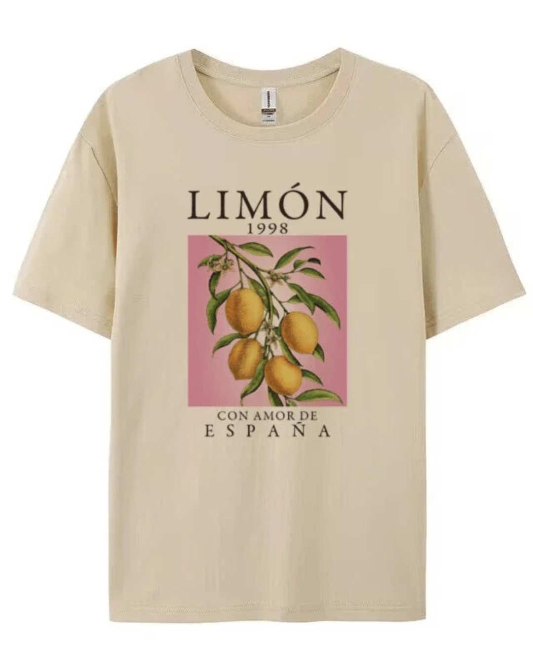 T-Shirt Camisa Oversize Basica - Limón - Loja de Roupa Feminina - Eleganza Style