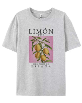 T-Shirt Camisa Oversize Basica - Limón - Loja de Roupa Feminina - Eleganza Style