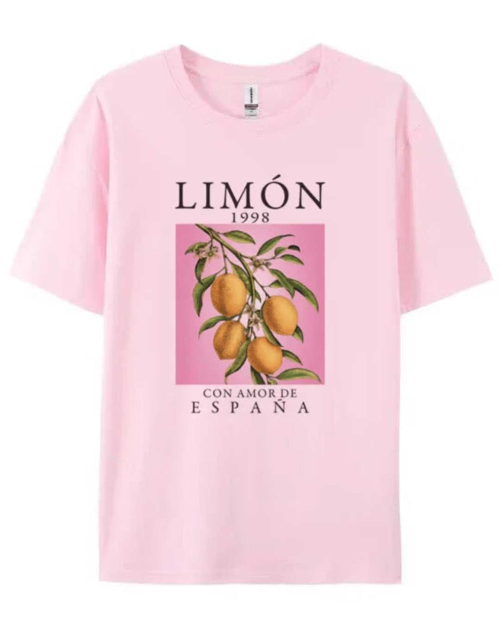 T-Shirt Camisa Oversize Basica - Limón - Loja de Roupa Feminina - Eleganza Style