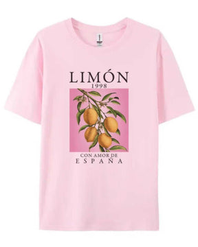T-Shirt Camisa Oversize Basica - Limón - Loja de Roupa Feminina - Eleganza Style