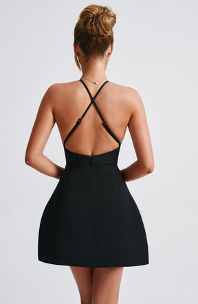 Vestido Curto - Jayne - Preto - Loja de Roupa Feminina - Eleganza Style
