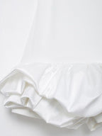 Vestido Curto Com Babados - Duda - Loja de Roupa Feminina - Eleganza Style
