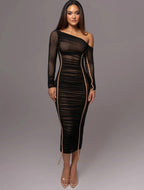 Vestido Elegante - Becca - Preto - Loja de Roupa Feminina - Eleganza Style