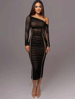 Vestido Elegante - Becca - Preto - Loja de Roupa Feminina - Eleganza Style