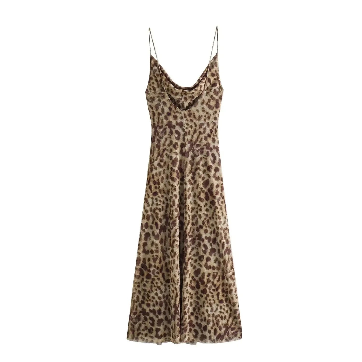 Vestido Longo Estampado - Leo - Loja de Roupa Feminina - Eleganza Style