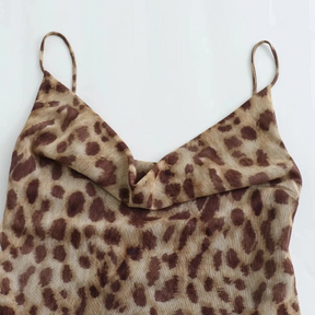 Vestido Longo Estampado - Leo - Loja de Roupa Feminina - Eleganza Style