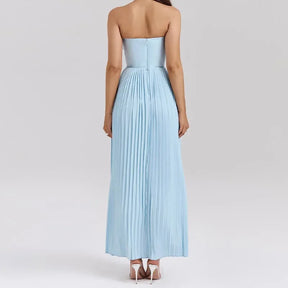 Vestido Longo Plissado - Mermaid - Loja de Roupa Feminina - Eleganza Style