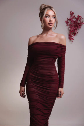 Vestido Longo Tomara Que Caia - Liz - Loja de Roupa Feminina - Eleganza Style