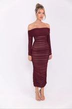 Vestido Longo Tomara Que Caia - Liz - Loja de Roupa Feminina - Eleganza Style