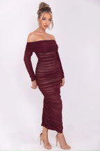 Vestido Longo Tomara Que Caia - Liz - Loja de Roupa Feminina - Eleganza Style