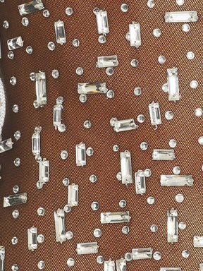 Vestido Segunda Pele Com Strass - Simone - Loja de Roupa Feminina - Eleganza Style