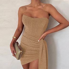 Vestido Tomara que Caia Curto - Serenna - Loja de Roupa Feminina - Eleganza Style
