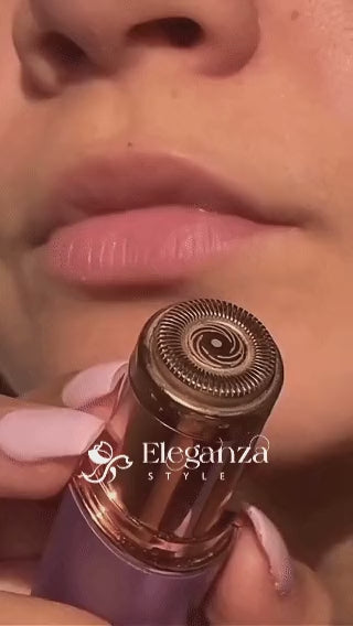 Demonstração do DermaGlide removendo pelos do rosto
