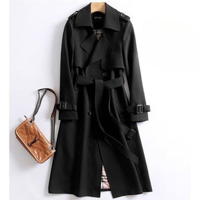 Sobretudo com Bolsos Botões e Cinto Preto, loja de roupa feminina eleganza style, Sobretudo Jessie - Eleganza Style